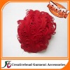 new style colored nagorie curly feather pads