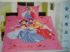 new style cotton bed sheet with printed designs
