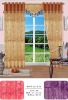 new style floral burnout livingroom window gauze voile curtain