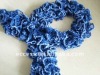 new style mesh yarn with pingpong for scarf