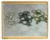 new style metal shower curtain clips with ring