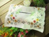 nice flower embroidery tissue box