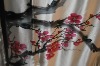 nice handdrawing silk fabric