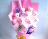 non woven cloth/flower wrapper for valentine/felt material/polyester fabric/craft wrapping paper/