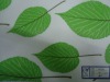 non-woven with leaf printing