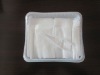 nonwoven airline wipe-air tissues in tray