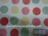 nonwoven fabric for colored dot printing