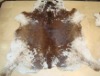 nwe  GOAT SKIN COW HIDE COW HAIRON SHEEPSKIN FUR COW CARPET PATCHWORK RUG