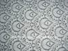 nylon garment decorational white jacquard