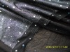 nylon power mesh with spangle  fabric