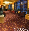 nylon printing broadloom hotel carpet