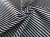 nylon spandex stripe 4x2 rib fabric