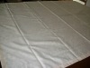 off white 100% cotton jacquard tablecloth