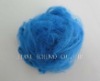 offer  blue polyester stalpe fiber waste for good quality