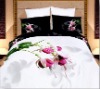 oil painting 100% cotton reactive printed bedding sets