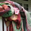 old vintage kantha work indian 100 cotton quilt