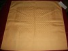 orange 100% cotton jacquard lattice table napkin