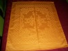 orange 100% cotton jacquard table napkin