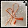 orange curtain decorative tieback tassel