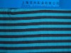 organic cotton stripe interlock fabric