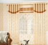 organza curtain with 12 metal rings