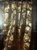 organza curtain with hot stamping/bronzed