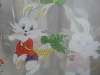 organza decorative cartoon curtain fabric