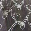 organza embroidered fabric for table cloth