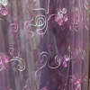 organza embroidery curtain fabric