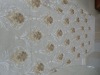 organza embroidery fabric shower curtain