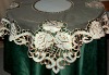 organza embroidery tablecloth
