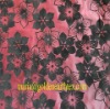 organza flocking curtain