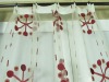 organza jacquard curtain model