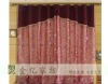 organza printed curtain