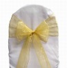 organza sashes for wedding chairs  (X-4002)