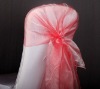 organza wedding chair sashes