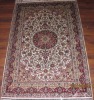 oriental hand knotted silk rug