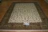 oriental style pure silk carpet