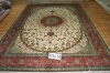 oriental style pure silk carpet