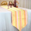 ornate stripe cotton table runner table linen table cloth