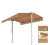 outdoor sunshade stripe acrylic fabric