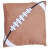 patched rugby cushion