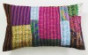 patchwork kantha quilted pillow covers