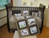 patchwork suede fabric baby bedding