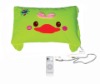 patchworkk decorative Ipod/mp3 speaker cushion