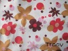 pbt fabric with flower printed
