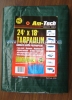 pe green tarp for ten cover