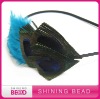 peacock feather headband 2012