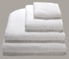 percale white bath towel