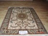 persian design handknotted silk carpet